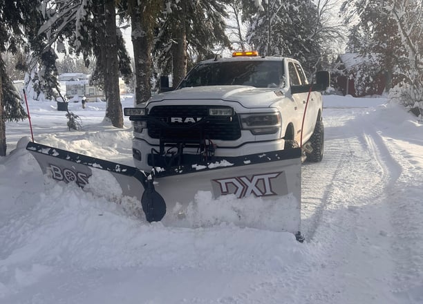 snow plowing services