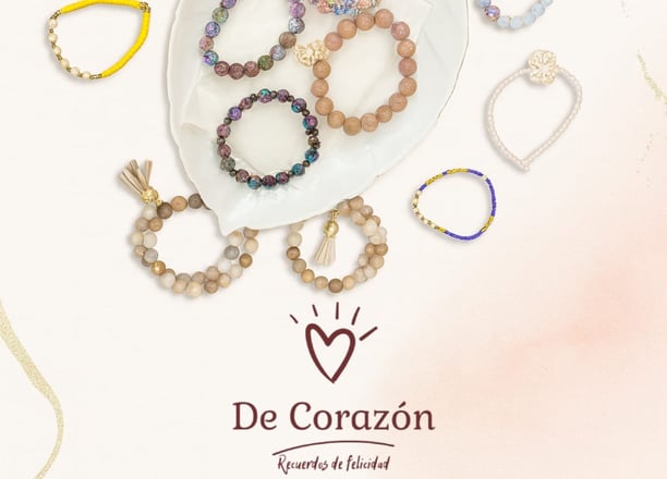 Pulseras artesanales De Corazón hechas a mano para regalos personalizados