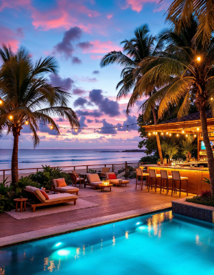 luxury entertainment area