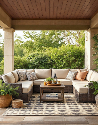outdoor sectional sofa
