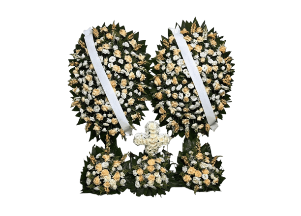 Conjunto de Flores A Luxo II consolare