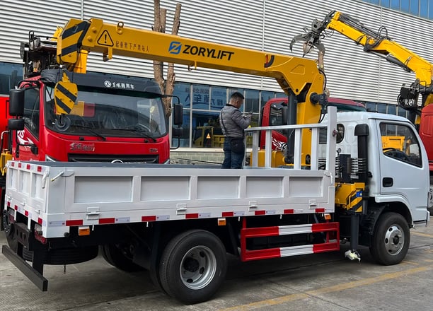 SQS80A-2 mini truck mounted crane for sale