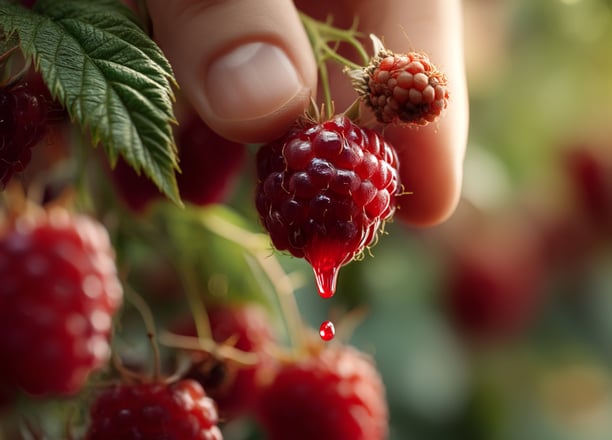 Framboise et son jus
