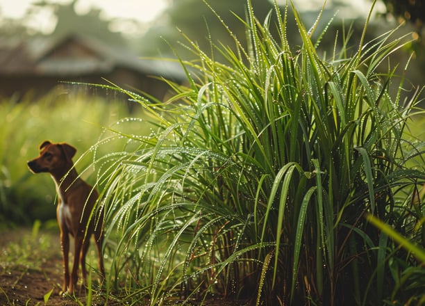 Kombai près du lemongrass