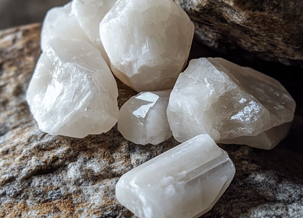 Quartz neige brute