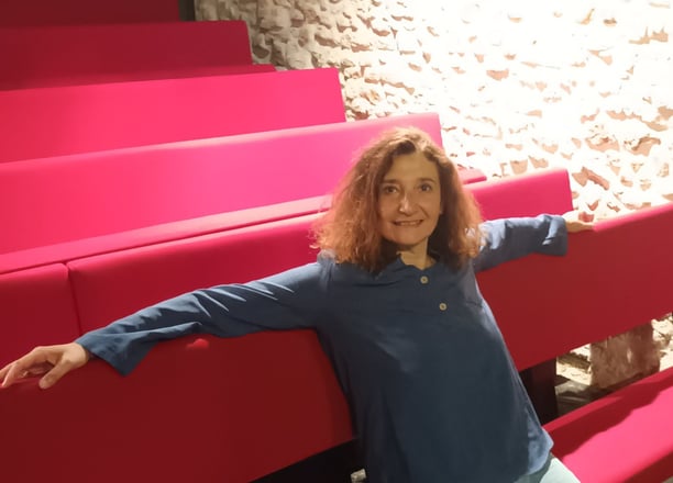 Vanessa dans un theatre