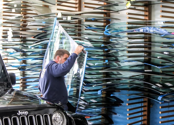 Side window glass repair