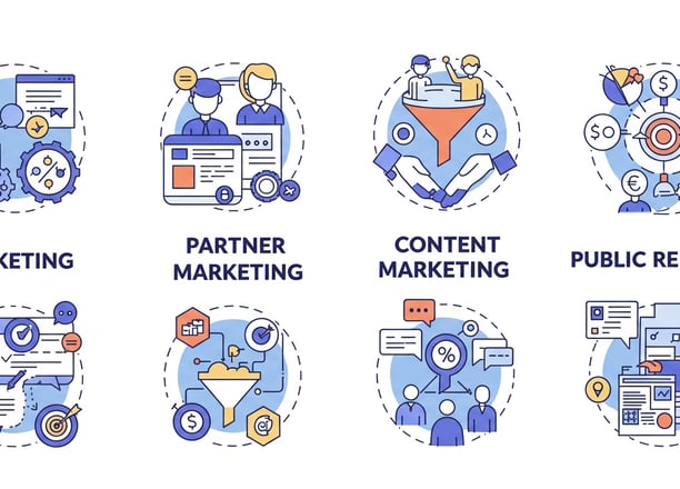 Multiple types of marketing activities