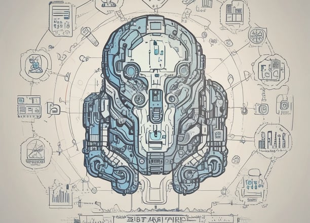 The image features the facade of a modern office building with a clean, geometric design. It is constructed with a combination of red brick and large glass panels, and there is a prominently displayed sign for Tata Consultancy Services in blue. Trees partially frame the view, and a lamppost is visible at the foreground.