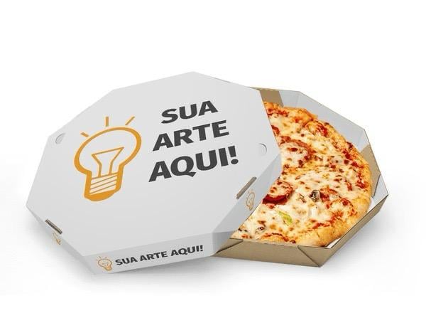 Caixa de pizza personalizada