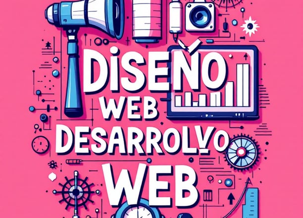 Una ilustracion sobre paginas web (diseño y desarrollo web)