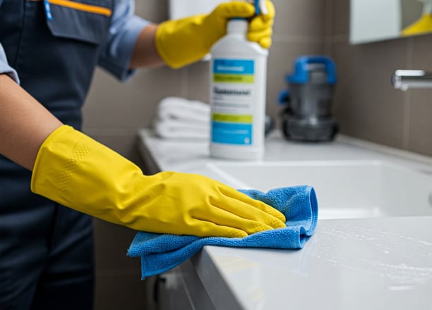 Profesionální úklid domácnosti.