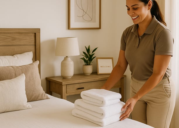 Eco-friendly Airbnb cleaning service by Dust Be Gone using safe products in Scottsdale vacation rent