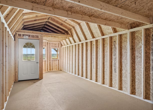 Stor-Mor Portable Buildings Deluxe Lofted Barn Cabin locations in Texarkana and Hope Arkansas, Texas