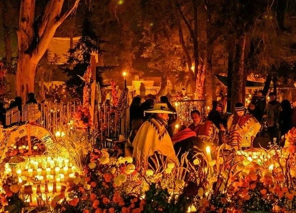 Tour de muertos en Michoacán