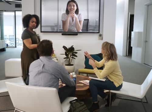 Conference system installer. Google Meet, teams, Zomm installer