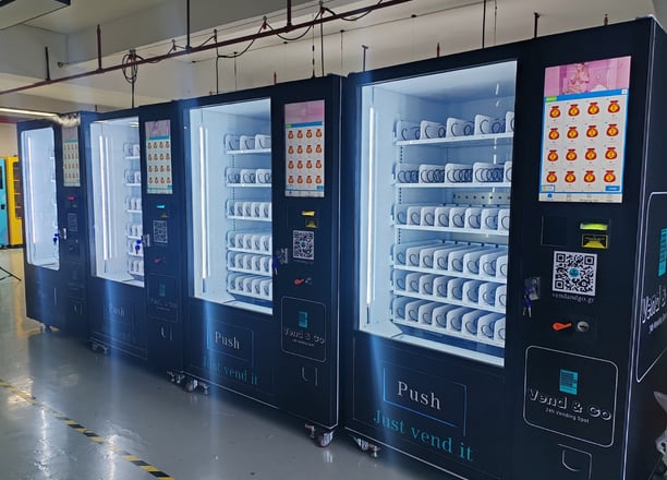 Vend and go machines