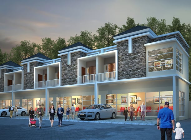 Perumahan Bella Casa Village Gresik Tipe Ruko Orchidea
