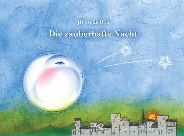 Mond und Sterne