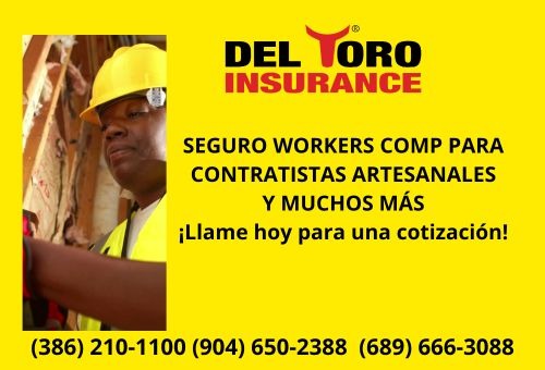 Seguro De Workers Comp Agente Danny Ruiz Del Toro Insurance