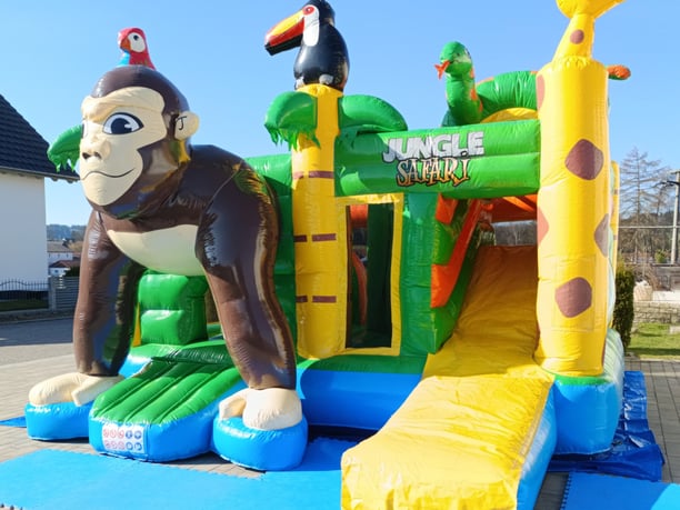 Hüpfburg Safari