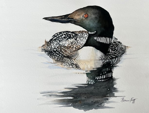 Common Loom Watercolor,