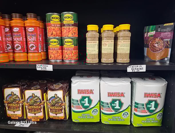 African store in Steinbach