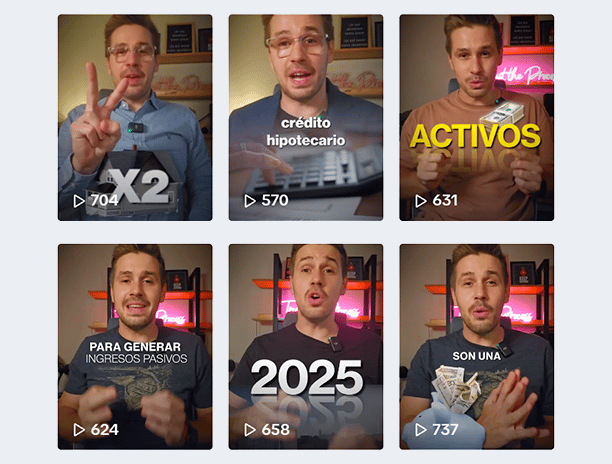 Tiktok de Lucas Finanzas