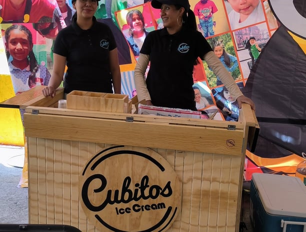 Carrito para eventos - Servicio de helados y paletas para tus eventos
