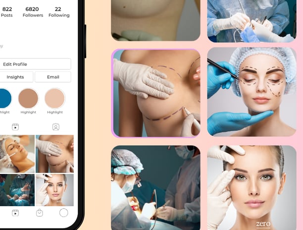 Chirurgie esthétique Médecine Injection Instagram Paris Marketing