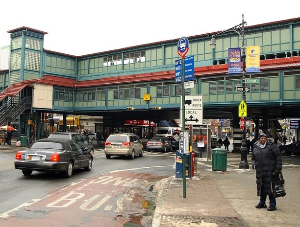 Bronx Fordham train station