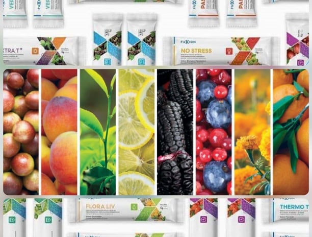 sobres stick fuxion nutraceuticos bebidas naturales