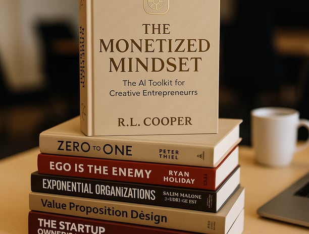 A picture of the book THe Monetized Mindset