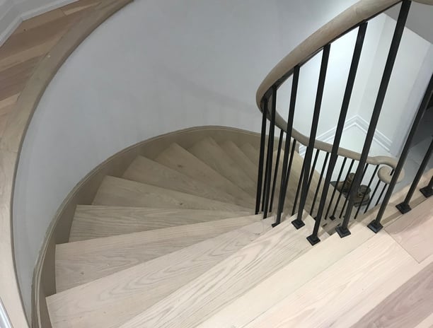 a staircase renovation in home extension, home renovation, Affordable home renovations, Custom homes