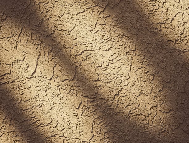 california stucco texture on resident home