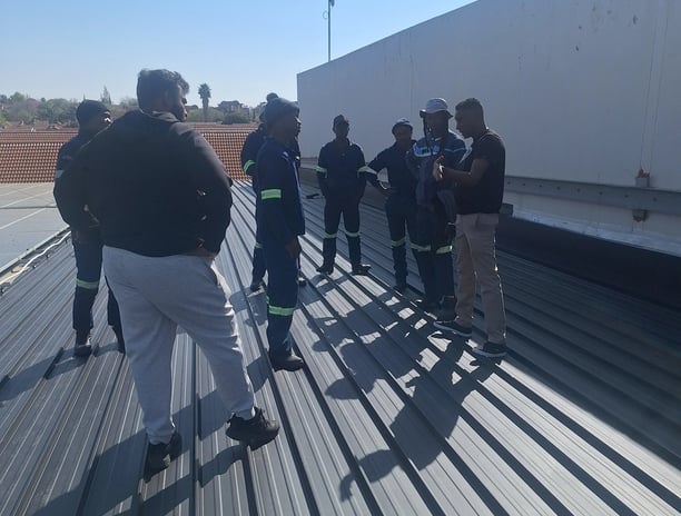 The Walk Shopping Center IBR roof project, Environmental Pro Construction