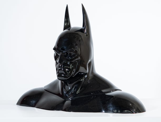 a statue of batman