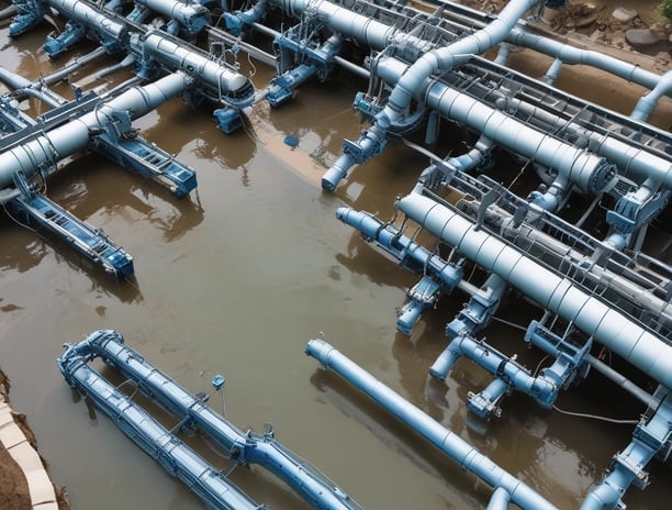 A modern automobile assembly line with a focus on a white car, which is surrounded by robotic arms. The setting is a highly automated factory environment, with various machinery and industrial equipment visible around. The car appears to be in the process of being assembled or inspected by the robotic systems.