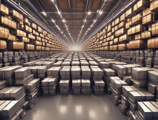 A handwritten note on white paper reads 'Technology with good people must bring compassion.' Below, a purple pen and a red computer mouse are placed on a patterned textile background.