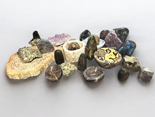 Collection of Minerals and Fossils from Stephane Michaelis