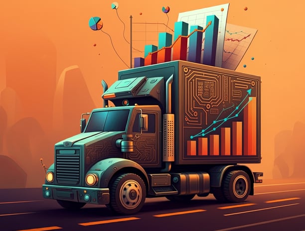 Technology infused truck loaded with data and insights