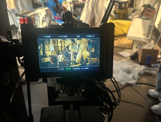 picture of a camera and a film set
