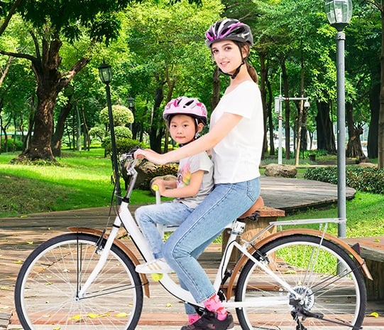 papaseat child bike seat model image