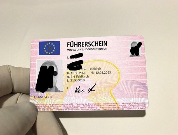 permis de conduire autrichien, österreichischer Führerschein, Austrian driving license