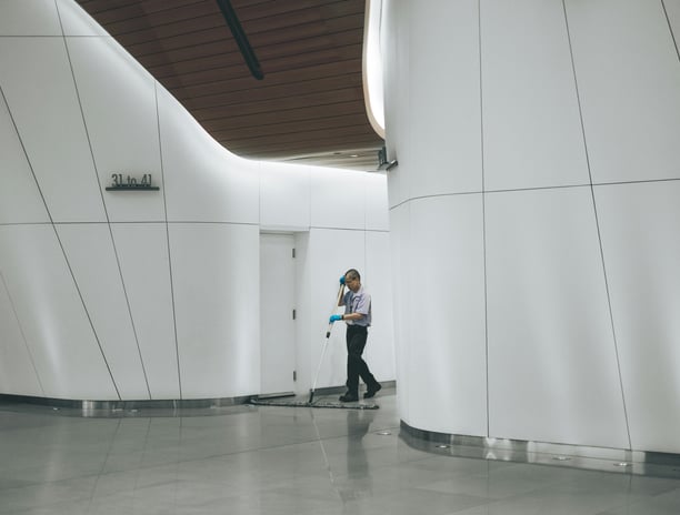 Bryte Cleaning’s exceptional airport cleaning services ensuring spotless and hygienic terminals
