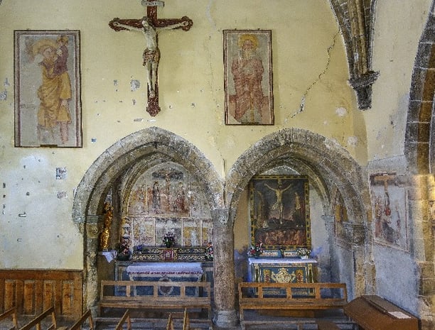 Fresques Saint Antoine Saint Chrisotphe