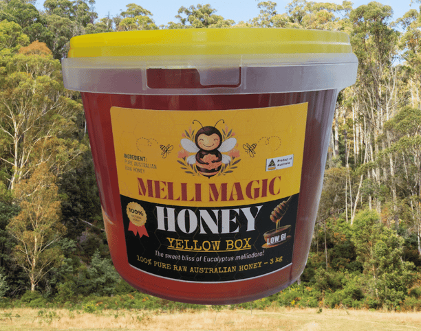 yellow box honey 3kg
