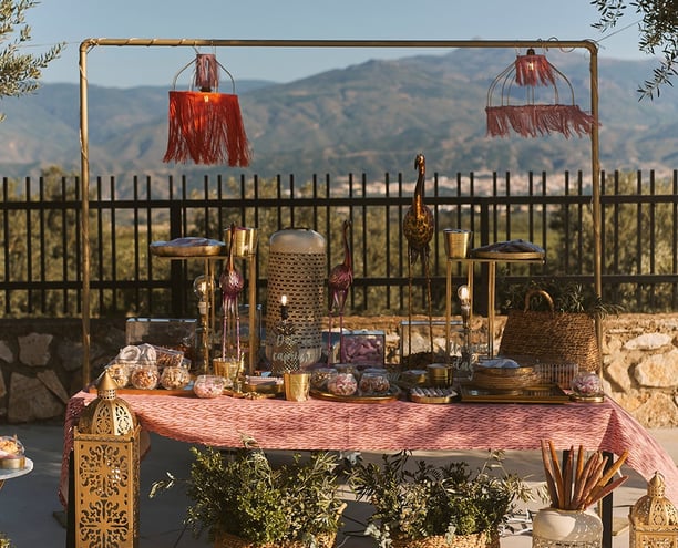 Wedding planner. Mesa dulce