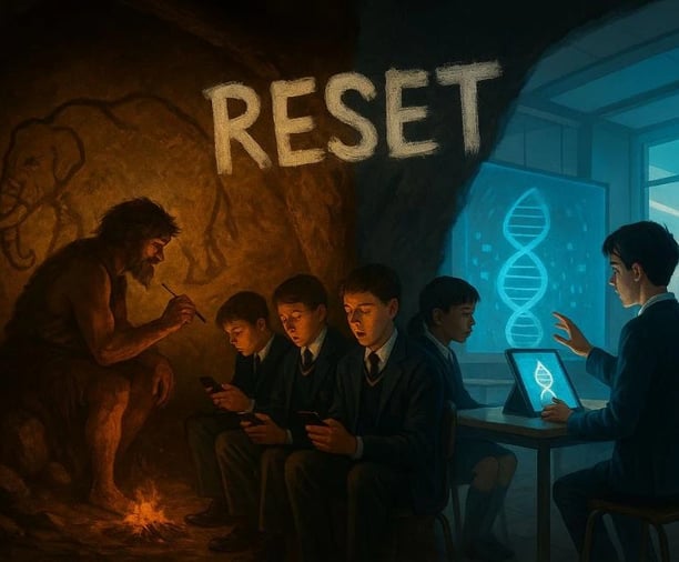 a group of people sitting at a table with laptops