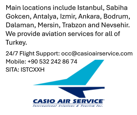 Casio Air Service Turkey banner